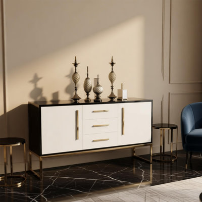 Luxury-Style Storage Side Cabinet