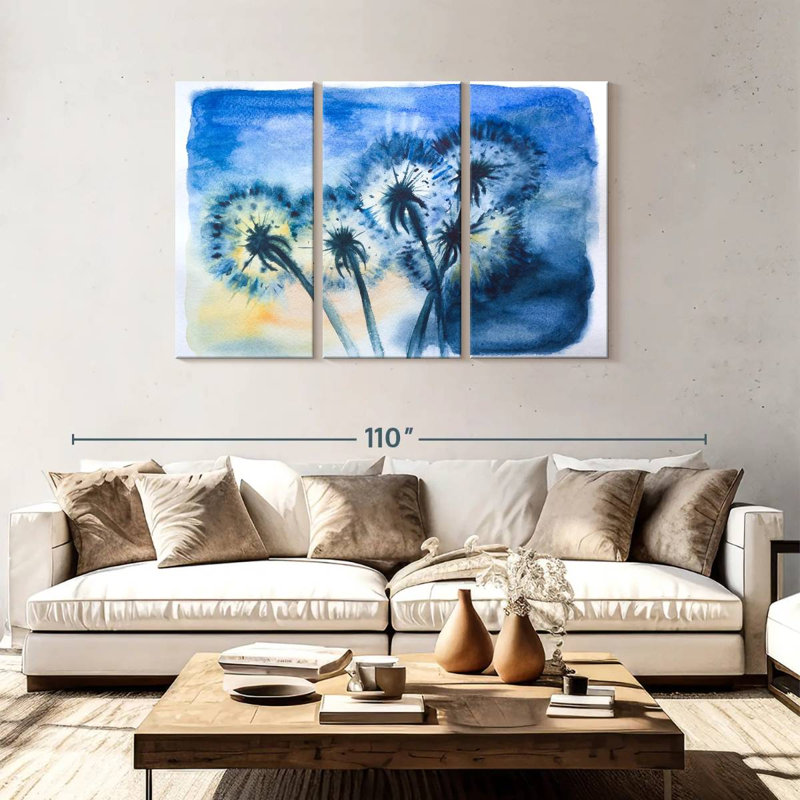 Harnek Dandelion, 48" H x 74" W