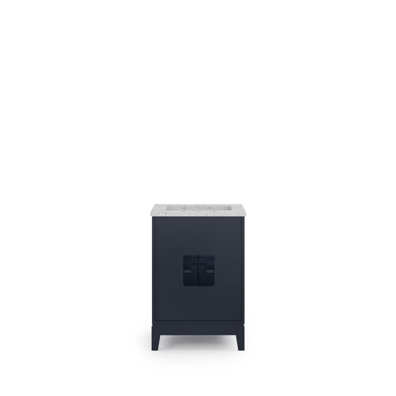 24" Single Bathroom Vanity Set, Monarch Blue