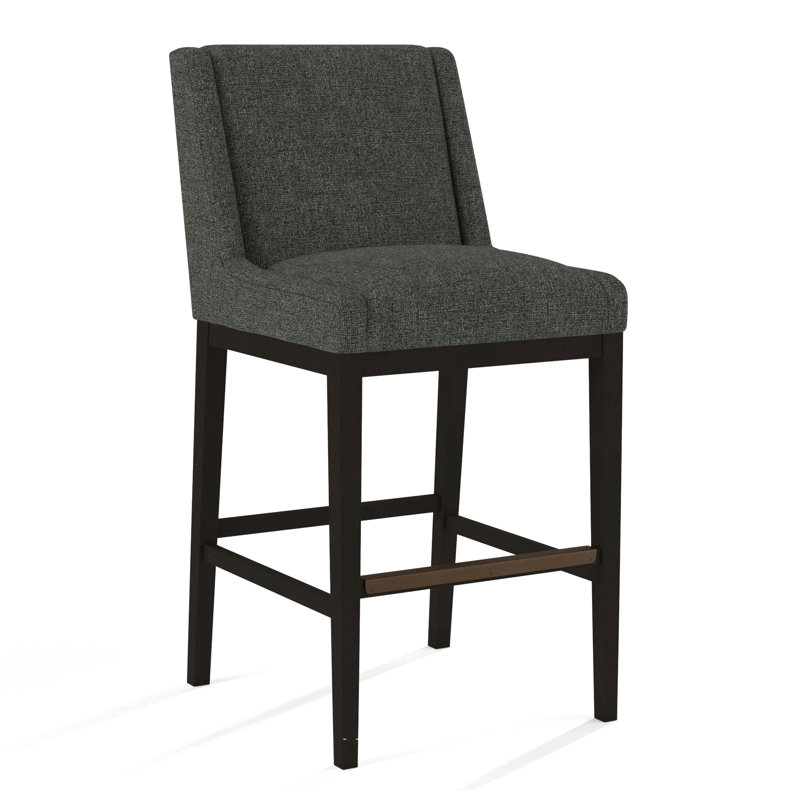 Upholstered Stool, 61606-88, Espresso