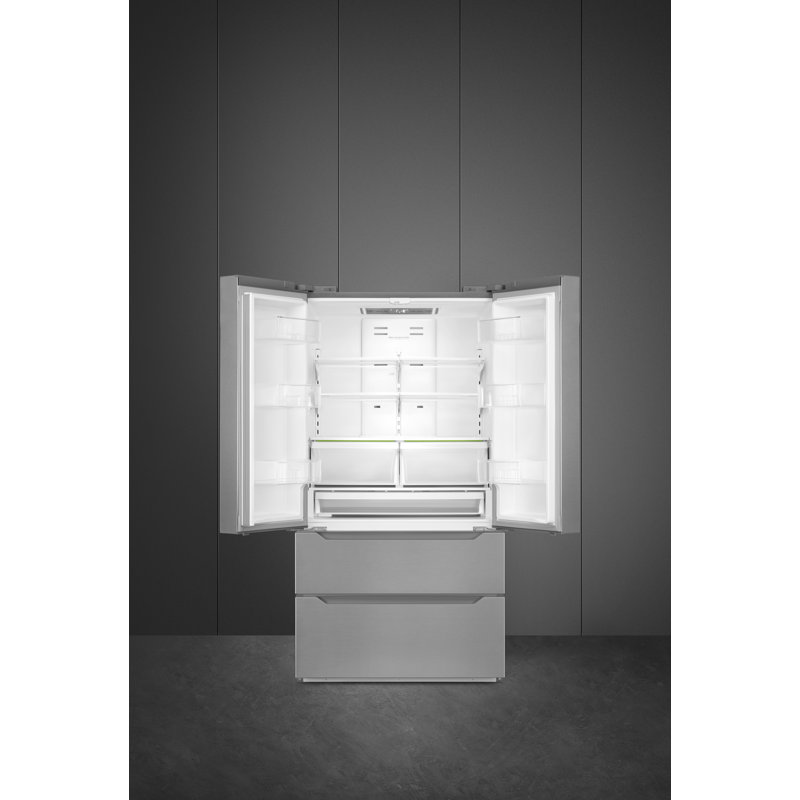 SMEG 35" French Door Refrigerator 22.5 cu. ft.
