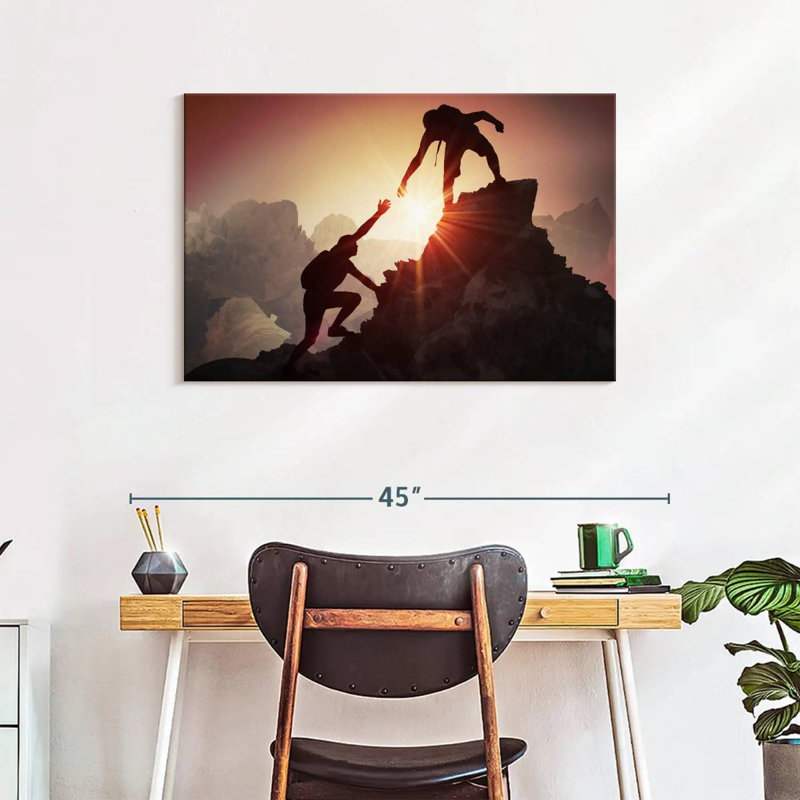 Sireci Rock Climbing Camaraderie, 24" H x 36" W