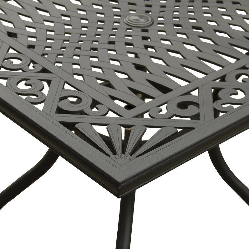 Devonne 4 - Person Patio Dining Set with Square Table