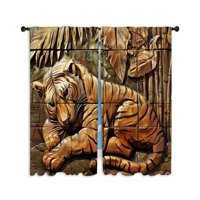 Egle Room Darkening Curtain Pair