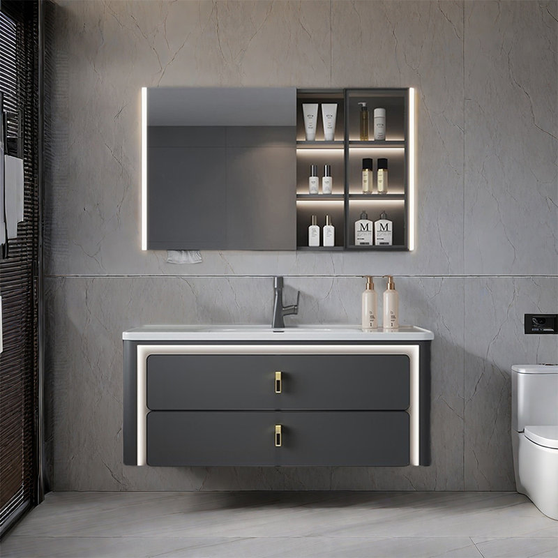 Armoire de salle de bain Minimalist Light Luxury