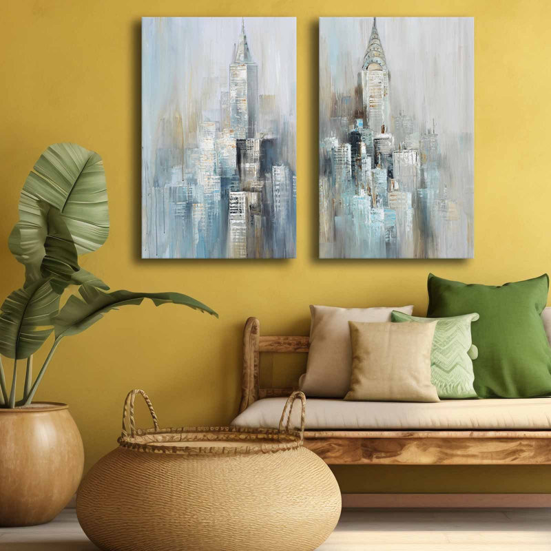 Decorative Canvas Painting (2 Pieces)