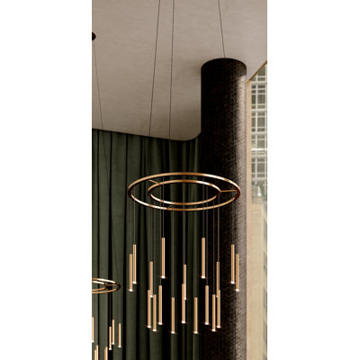 Candle 18 - Light LED Chandelier