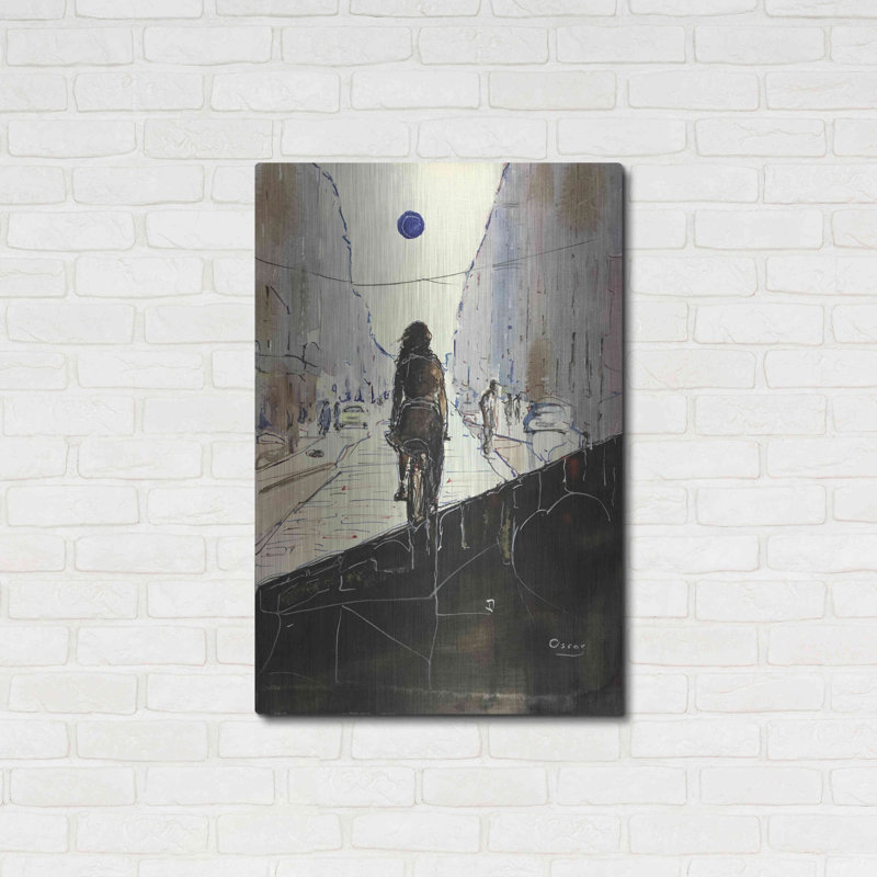 "The Divide" par Oscar Alvarez Pardo, H 36 po x l 24 po