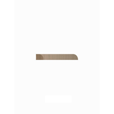 Moulure de chaussure de 96 po, bois beige, SHM-TW