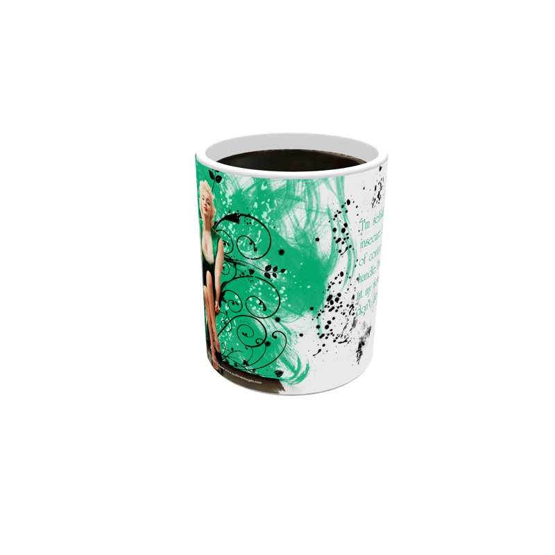 Marilyn Monroe Morphing Mugs Heat-Changing Drinkware - 11oz
