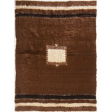 One-of-a-Kind 4'5" X 6'1" Hand Knotted Area Rug