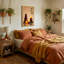 Bath and Laundry Calm Stones Candles Leaves Bamboo Scène paisible