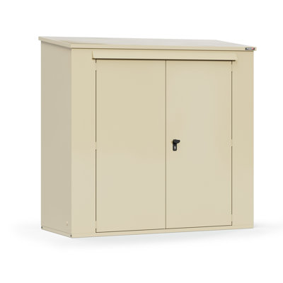 Trojan Plus 7 ft. W x 3 ft. D Apex Metal Tool Shed