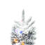 7' H Lighted Artificial Fir Christmas Tree