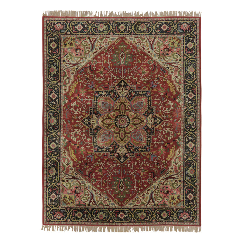 Antique One-of-a-Kind 9'10X12'11 Hand Knotted Area Rug