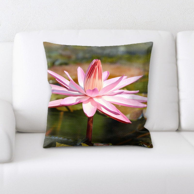 Housse et insert de coussin carré Water Lily