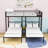 Yingst Kids Twin Over Twin Over Twin Bunk Bed-598102309