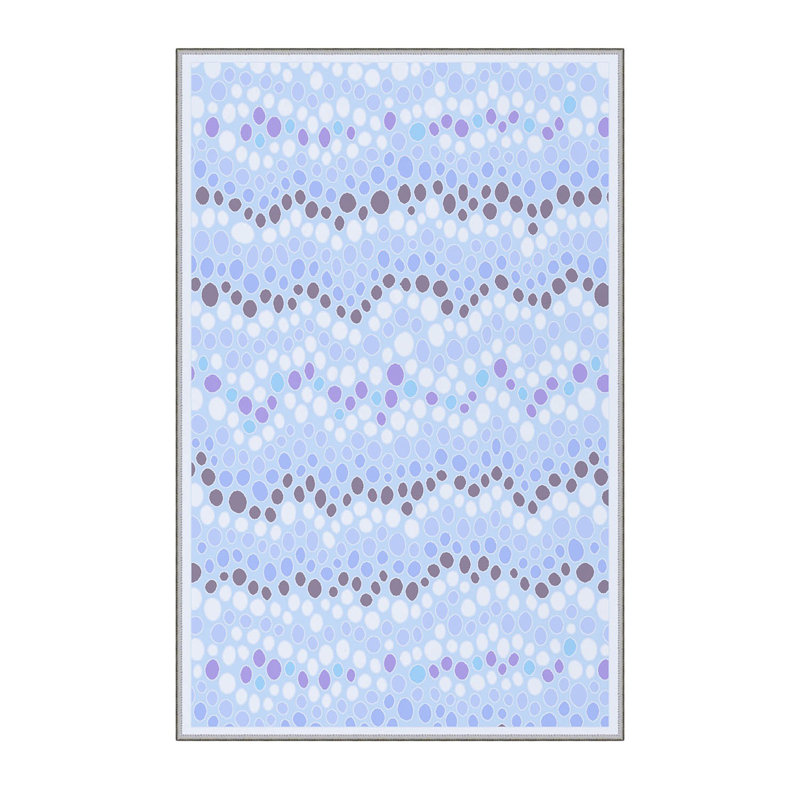Premium Hall Carpet (2.6 x 9.8 ft), 100% Polyester, 0.3 in Pile Height | Antibacterial, Non-Slip Underside, 3D Digital Print | Machine Washable, Durable, Ideal for Home & Office, Easy Maintenance