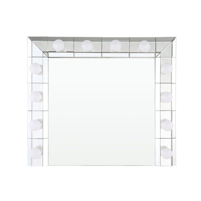 Miroir d'appoint à miroir Dominic (assemblé)