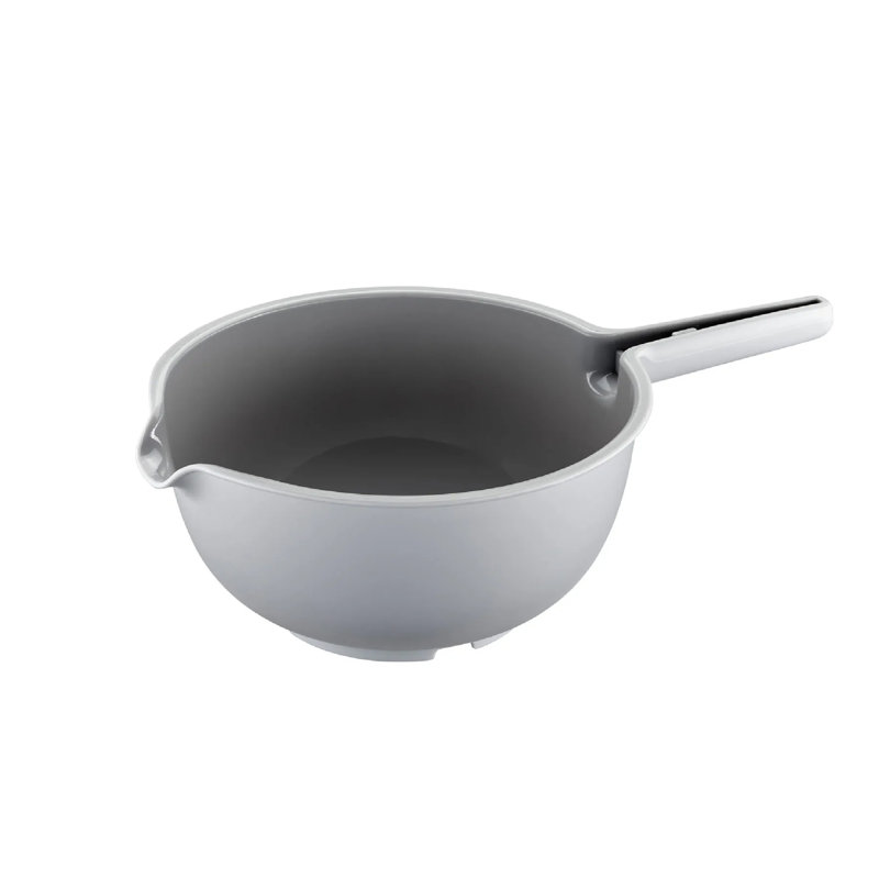 Gefu Preparo Set of 4 Mixing Bowls with Egg Yolk Separator - Black