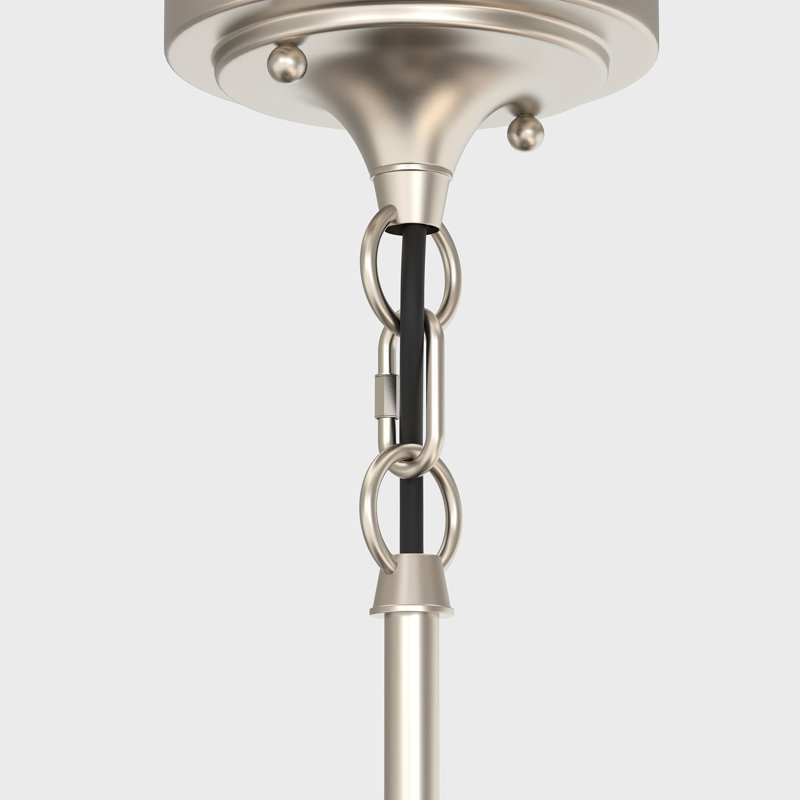 1-Light Single Globe Dimmable Pendant Light
