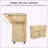 Versatile Kitchen Island with Multiple Storage Options and Mobility Features