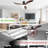 Nicola 52" 3 - Blade LED Standard Ceiling Fan with Remote Control and Light Kit Included-1687740370