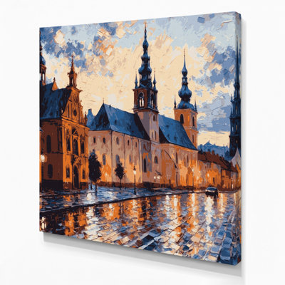 Art mural sur toile noir avec villes de Riga Lettonie