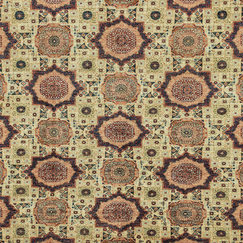 Abstract Indoor Rug, Square 5'