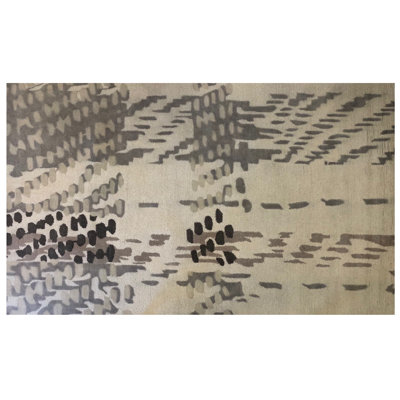 Plaid Grey Size 5X8