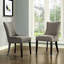 Chaise de salle à manger (une seule chaise) rembourrée en tissu Porch & Den Helen par Modway-24857677-128758516