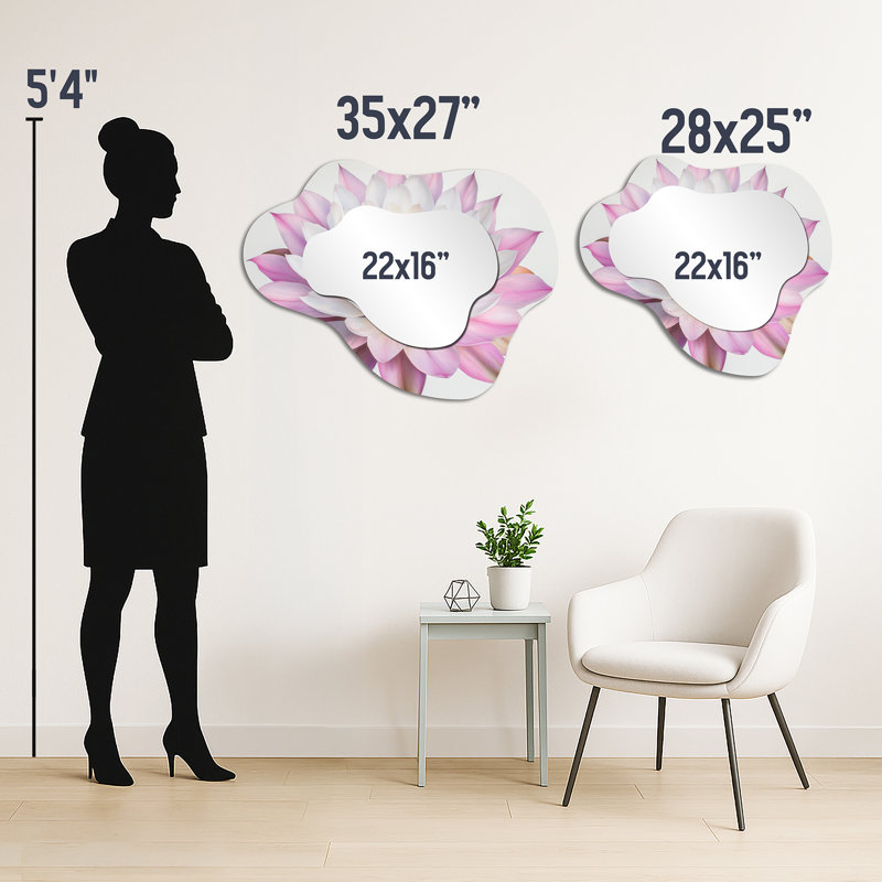 Miroir mural Boho, 27" x 35"