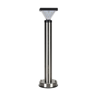 Luxor Stainless Steel Bollard Solar Light