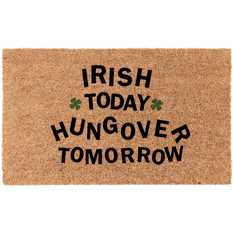 Irish Today Hangover Demain 18 po x 30 po