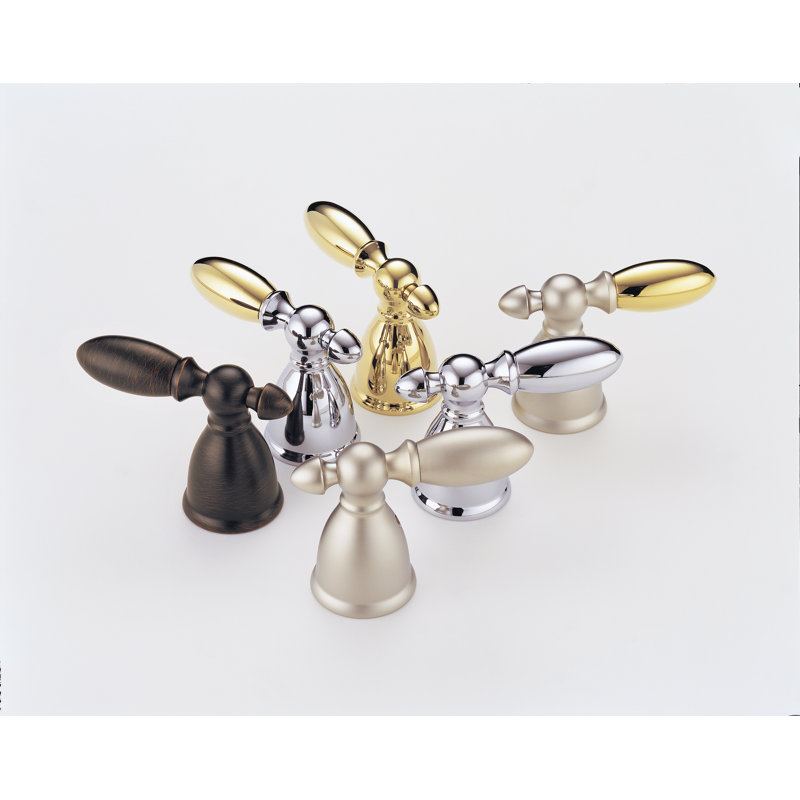 Victorian Small Metal Lever Handle, Chrome