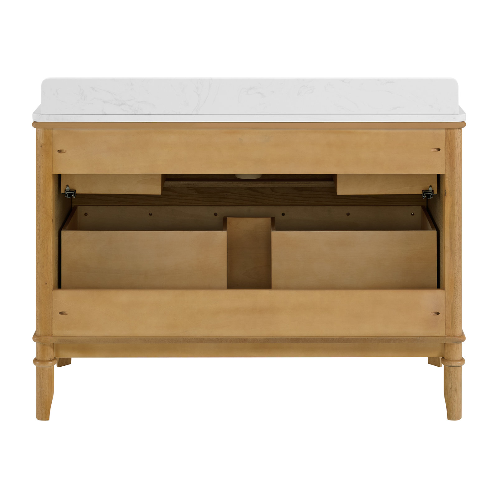Juliette Bathroom Vanity, Enhanced Natural Oak, 48"