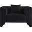 Chaise en tissu d'ameublement en chenille Everett Jalice-871600887