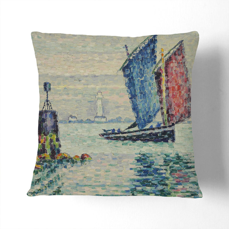 Square Cushion, 55cm H x 55cm W x 20cm D