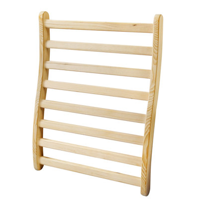 La pruche en bois naturel, en forme de S, détendue et agréable, soulage la tension musculaire du dos avec l'accessoire en forme de S, réduit le stress