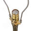 Lampe de table avec tambour en verre D15x29 "