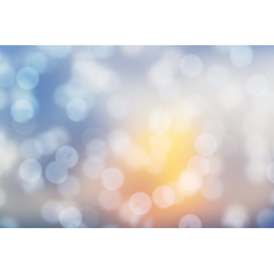 Sunshine Lens Blur - Wrapped Canvas Print