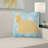 Winter Snowflakes Indoor/Outdoor Throw Pillow-32011285