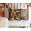 Coussin Bloodhound and Santa Claus-101410149