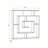 Abston Geometric Bookcase-1482065715