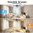 Aare 46'' Flush Mount Ceiling Fan With Light-107097230