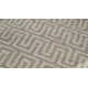 Bradshaw Zipper Blue/Ivory Handwoven Cotton Rug