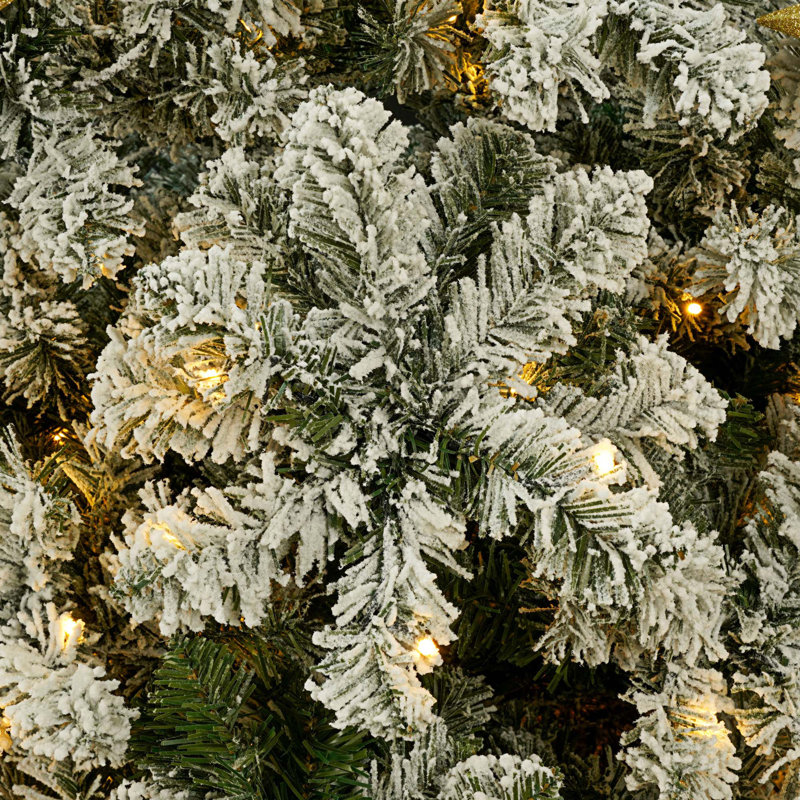 Arbre de Noël artificiel éclairé 6 pi