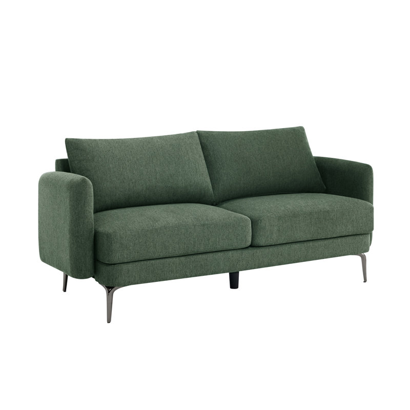 Sofia 1+2+3 Seater Fabric Living Room Sets Set, Green