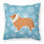 Coussin intérieur/extérieur en flocons d’hiver-32011164