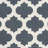 Rodgers Hand Woven Flat Weave Wool/Cotton Geometric Rug in Ivory/Blue-244477696